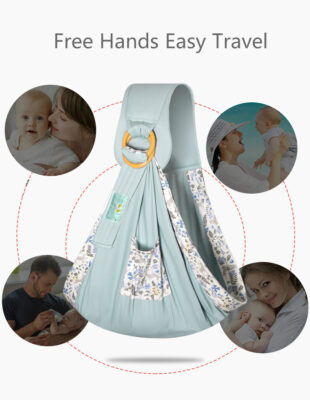 Free your hands Multifunctional Newborn Baby Wrap Shoulder Sling Carrier